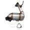 Exhaust Pipe with Catalytic Converter