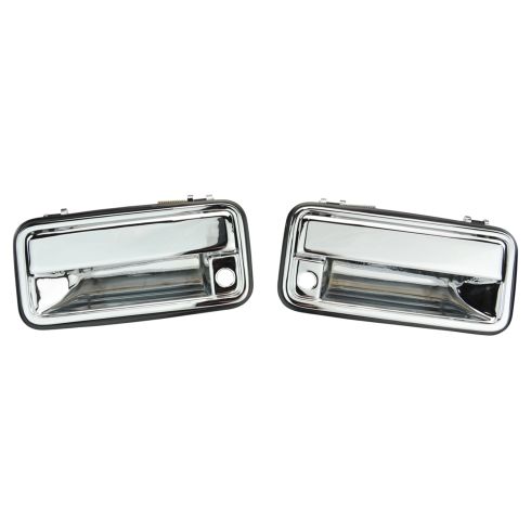 95-01 GM Truck CHROME Outer Front Door Handle Pair