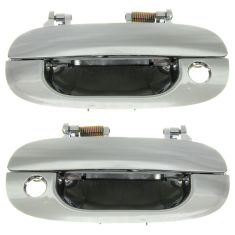 1994-02 Dodge Ram Pickup Truck Chrome Outside Door Handle Pair