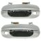 1994-02 Dodge Ram Pickup Truck Chrome Outside Door Handle Pair