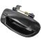 2000-06 Hyundai Accent Door Handle Outside Smooth Black RR