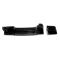 04-12 Nissan Titan Crew Cab Rear Outer Black Textured Door Handle w/Escutcheon LR = RR