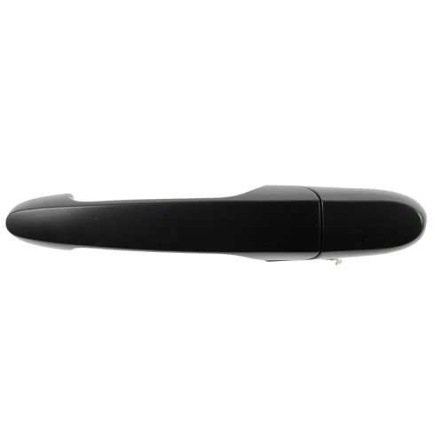 06-11 Buick, Chevy, Pontiac Mid Size Smooth Black Outer Door Handle (w/o Keyhole) RF= RR