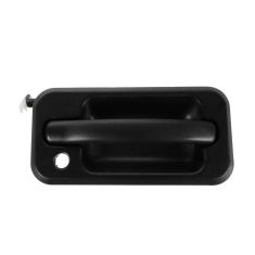 03-05 Hummer H2 Front Textured Black w/Black Lever Outside Door Handle (w/Keyhole) RF