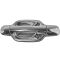 04-12 Chevy Colorado GMC Canyon Crew Cab Chrome Rear Outside Door Handle LR