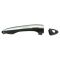 12-15 Kia Optima (w/o smart entry) Black & Chrome Exterior Door Handle LF