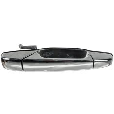 07-14 GM Full Size PU, SUV Front Bright Chrome Outside Door Handle w/Lock Provision RF (GM)