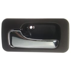 Chrome//Black Front RH Passenger Interior Inside Door Handles for 94-97 Accord