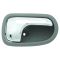 95-03 Mazda Protg Chrome & Gray Inside Door handle RF & RR