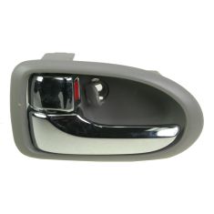 2000-06 Mazda MPV Chrome & Gray Inside Door Handle LF