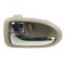 2000-06 Mazda MPV Chrome & Beige Inside Door Handle LF