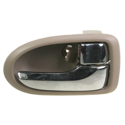 2000-06 Mazda MPV Chrome & Beige Inside Door Handle RF