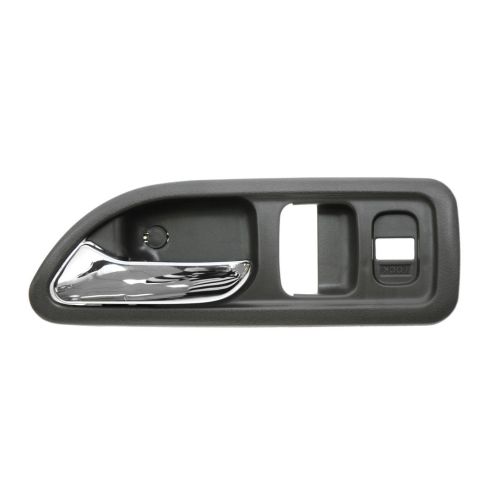 94-97 Honda Accord 2dr w/Pwr Locks Chrome & Gray Inside Door Handle LH