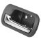 01-05 Honda Civic Rear Inner Chrome & Taupe Door Handle LR