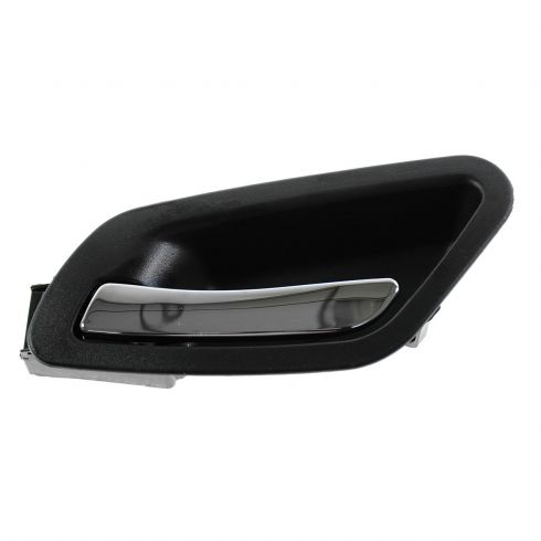 1adhi00859 2005 10 Pontiac G6 Rear Driver Side Chrome Black Interior Door Handle