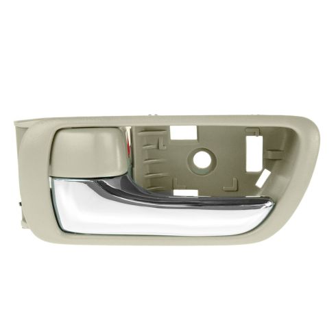 02-06 Toyota Camry Beige w/Chrome Lever Inside Door Handle LF = LR