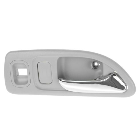 94-97 Accord 4DR (w/Pwr Locks & Pwr Wdw Prov) Frnt (Light Gray w/Chrome Lever) Inside Door Handle RF