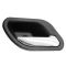 01 (from 3/1/01)-03 BMW 525i, 530i, 540i, M5 Black w/Chrome Lever Inside Door Handle RF = RR