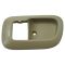 98-03 Toyota Sienna Front Inside Tan Door Handle Bezel LF