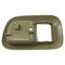 98-03 Toyota Sienna Front Inside Tan Door Handle Bezel RF