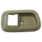 98-03 Toyota Sienna Front Inside Tan Door Handle Bezel RF