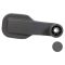 01-03 Volvo VHD; 98-04 VNL Heavy Duty Dark Gray Window Crank Handle LH = RH