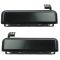 1979-93 Ford Exterior Door Handle Black Steel Pair