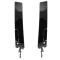 88-97 Cutlass Sup Gloss Black Ext Door Handle Pair