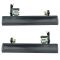 83-88 GM Exterior Black Door Handle Pair