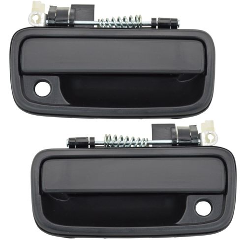 95-04 Toyota Tacoma Ext Door Handle All Black Pair