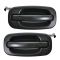 99-07 Silverado Textured Black Outside Rear Door Handle Pair