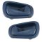 98-02 Corolla Door Handle Inside Blue With M/L Pair