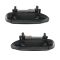 91-94 Sentra Outer Black Door Handle Front or Rear PAIR