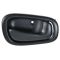 98-02 Toyota Corolla, Chevy Prizm Inside Door Handle Black Set of 4