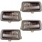 92-96 Toyota Camry Inside Door Handle & Bezel Brown (Set of 4)