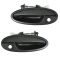 97-05 Buick Park Ave; 97-99 Riviera; Olds Aurora Smooth Blk Ext Door Handle w/Hole LF