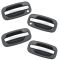 99-07 GM Full Size PU SUV Outside Chrome & Black Door Handle Set of 4