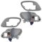 95-02 Chev PU Truck Int Door Handle & Bezel Gray Set PAIR