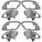 95-02 Chev PU Truck Int Door Handle & Bezel Gray Set of 4