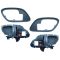 95-02 Chev PU Truck Int Door Handle & Bezel Blue Set PAIR