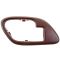 95-02 Chev PU Truck Int Door Handle & Bezel Red LH Set