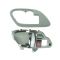 95-02 Chev PU Truck Int Door Handle & Bezel Gray & Chrome LH Set