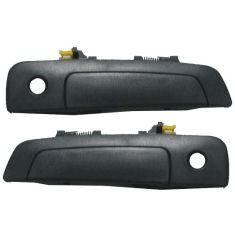 2000-04 Sebring Eclipse Coupe Black Textured Door Handle Outside PAIR