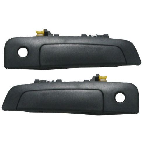 2000-04 Sebring Eclipse Coupe Black Textured Door Handle Outside PAIR
