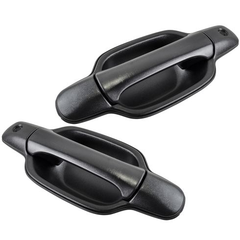 2004-2012 Chevy COLORADO GMC CANYON Outside Door Handle Pair L /& R FRONT BLACK