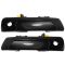 2000-04 Sebring Eclipse Coupe Gloss Black Door Handle Outside PAIR