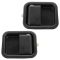 97-06 Jeep Wrangler Full Door Outside Black Door Handle PAIR