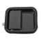 87-93 Jeep Wrangler Door Handle Outside Satin Black PAIR