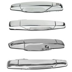 07-11 GM Full Size PU 4dr & SUV Chrome Outside Door Handle (Set of 4)