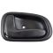 93-97 Toyota Corolla Inside Door Handle Black Set of 4